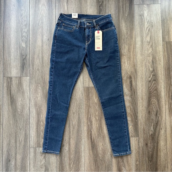 Levi's 710 Super Skinny Jeans Women’s 28x28 NWT - Picture 2 of 9